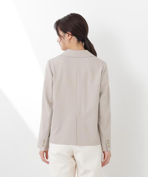 PROPORTION BODY DRESSING(プロポーションボディドレッシング)の「ミディアムショートテーラードジャケット / 1216150300(テーラードジャケット・レディース・ベージュ/ブラック・SMALL/MEDIUM)」の22枚目の写真