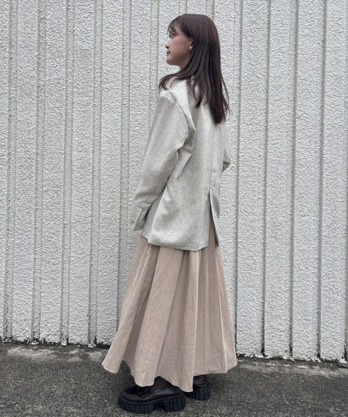 merrylatte(メリーラテ)の「SUMMER TWEED JACKET【IROHANI】(テーラードジャケット・レディース・アイボリー・FREE)」の17枚目の写真