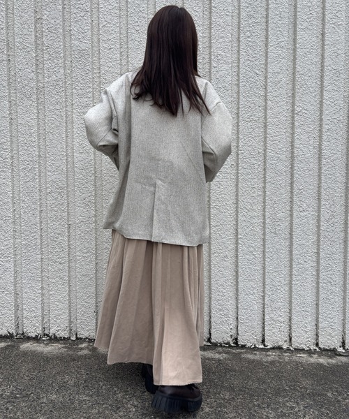 merrylatte(メリーラテ)の「SUMMER TWEED JACKET【IROHANI】(テーラードジャケット・レディース・アイボリー・FREE)」の19枚目の写真