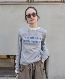 TEEN BOOP | フィットロゴロンTee(Tシャツ/カットソー)