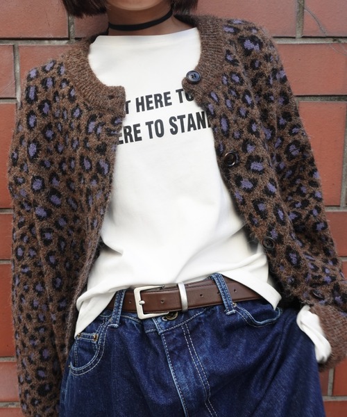 TEEN BOOP（ティーンブープ）の「フィットロゴロンTee（Tシャツ/カットソー・レディース・ホワイト/グレー・FREE）」の5枚目の写真