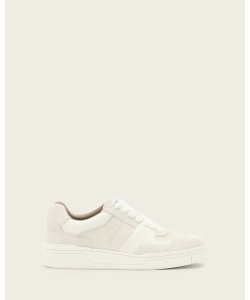 ALLSAINTS(オールセインツ)の「HIX LEATHER TRAINERS | HIX レザー スニーカー(スニーカー・レディース・ホワイト・UK4/UK5/UK6/UK3)」の1枚目の写真