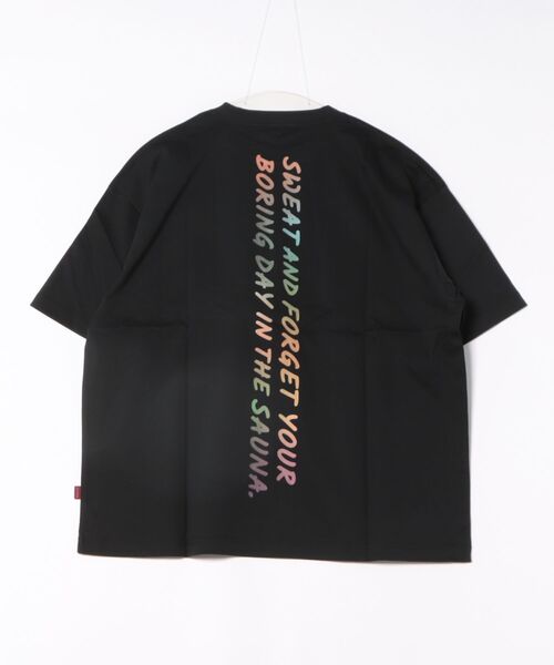 TETERA(テテラ)の「/TETERA/テテラ/超撥水メッセージTシャツ TETE25-100(Tシャツ/カットソー・メンズ・ブラック/ホワイト・XX-LARGE/X-LARGE)」の17枚目の写真