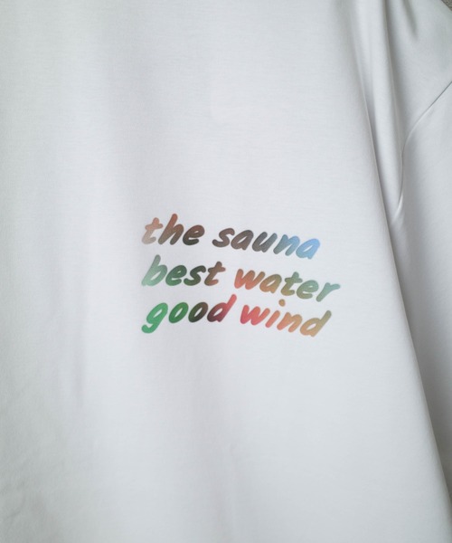 TETERA(テテラ)の「/TETERA/テテラ/超撥水メッセージTシャツ TETE25-100(Tシャツ/カットソー・メンズ・ブラック/ホワイト・XX-LARGE/X-LARGE)」の9枚目の写真
