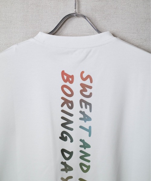 TETERA(テテラ)の「/TETERA/テテラ/超撥水メッセージTシャツ TETE25-100(Tシャツ/カットソー・メンズ・ブラック/ホワイト・XX-LARGE/X-LARGE)」の13枚目の写真