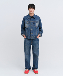 002 regular denim pants 11.5oz indigo blue