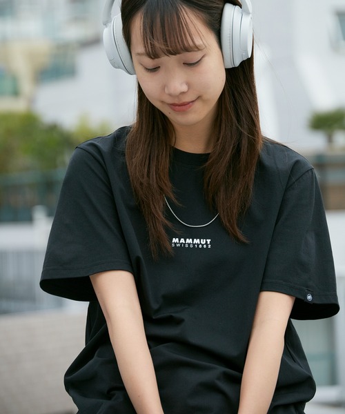 Mammut（マムート）の「MAMMUT/マムート ロゴプリント クルーネックTシャツ 2026年春夏（Tシャツ/カットソー・メンズ・ホワイト系その他2/ブラック系その他3/ブラック系その他2/ホワイト系その他3/ホワイト系その他/ブラック系その他・M/L/XL）」の16枚目の写真