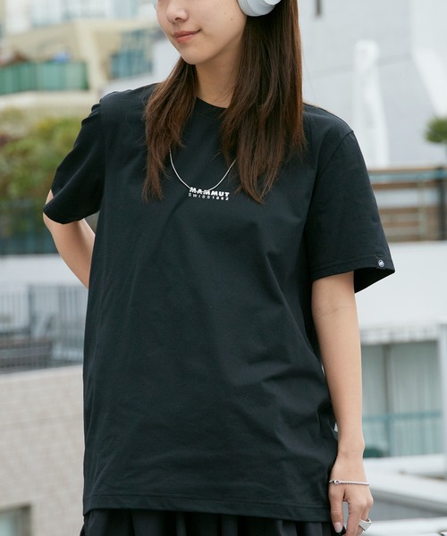 Mammut（マムート）の「MAMMUT/マムート ロゴプリント クルーネックTシャツ 2026年春夏（Tシャツ/カットソー・メンズ・ホワイト系その他2/ブラック系その他3/ブラック系その他2/ホワイト系その他3/ホワイト系その他/ブラック系その他・M/L/XL）」の17枚目の写真