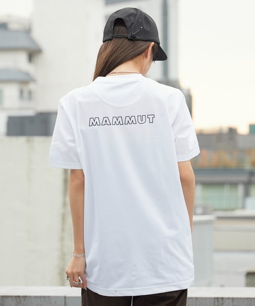 Mammut（マムート）の「MAMMUT/マムート ロゴプリント クルーネックTシャツ 2026年春夏（Tシャツ/カットソー・メンズ・ホワイト系その他2/ブラック系その他3/ブラック系その他2/ホワイト系その他3/ホワイト系その他/ブラック系その他・M/L/XL）」の11枚目の写真