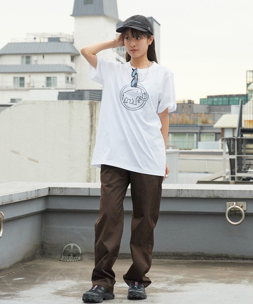 Mammut（マムート）の「MAMMUT/マムート ロゴプリント クルーネックTシャツ 2026年春夏（Tシャツ/カットソー・メンズ・ホワイト系その他2/ブラック系その他3/ブラック系その他2/ホワイト系その他3/ホワイト系その他/ブラック系その他・M/L/XL）」の13枚目の写真