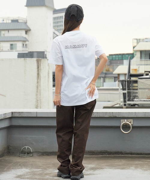 Mammut（マムート）の「MAMMUT/マムート ロゴプリント クルーネックTシャツ 2026年春夏（Tシャツ/カットソー・メンズ・ホワイト系その他2/ブラック系その他3/ブラック系その他2/ホワイト系その他3/ホワイト系その他/ブラック系その他・M/L/XL）」の14枚目の写真