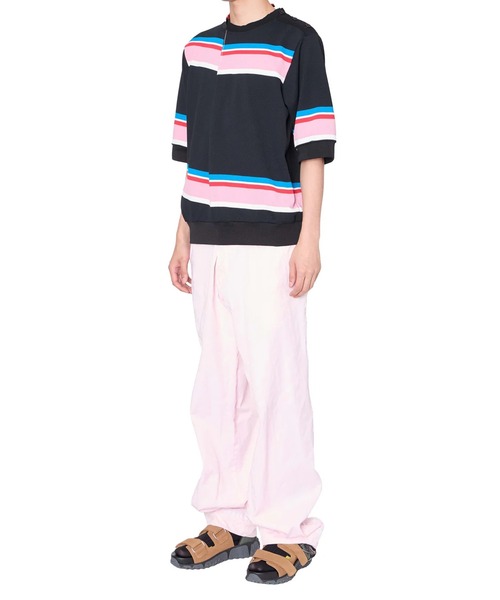 kolor(カラー)の「【kolor/カラー】26SCM-T06205 S/S TEE(Tシャツ/カットソー・メンズ・グリーン/ブラック・3/2/4)」の3枚目の写真