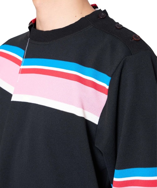 kolor(カラー)の「【kolor/カラー】26SCM-T06205 S/S TEE(Tシャツ/カットソー・メンズ・グリーン/ブラック・3/2/4)」の6枚目の写真