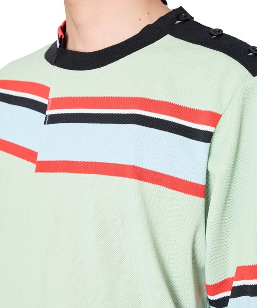 kolor(カラー)の「【kolor/カラー】26SCM-T06205 S/S TEE(Tシャツ/カットソー・メンズ・グリーン/ブラック・3/2/4)」の9枚目の写真