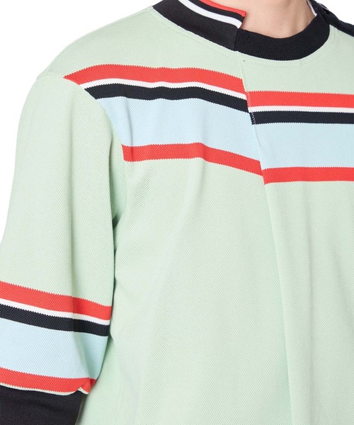 kolor(カラー)の「【kolor/カラー】26SCM-T06205 S/S TEE(Tシャツ/カットソー・メンズ・グリーン/ブラック・3/2/4)」の10枚目の写真