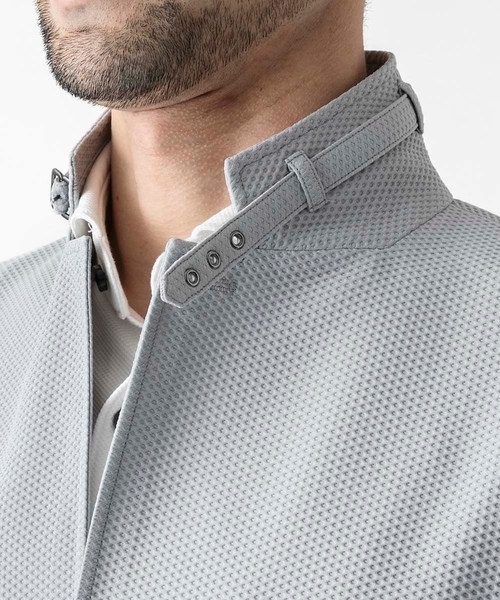 MICHEL KLEIN HOMME (ミッシェルクランオム)の「【セットアップ】ストレッチコンバーチブルジャケット(テーラードジャケット・メンズ・グレー/ネイビー・MEDIUM/LARGE/X-LARGE)」の14枚目の写真