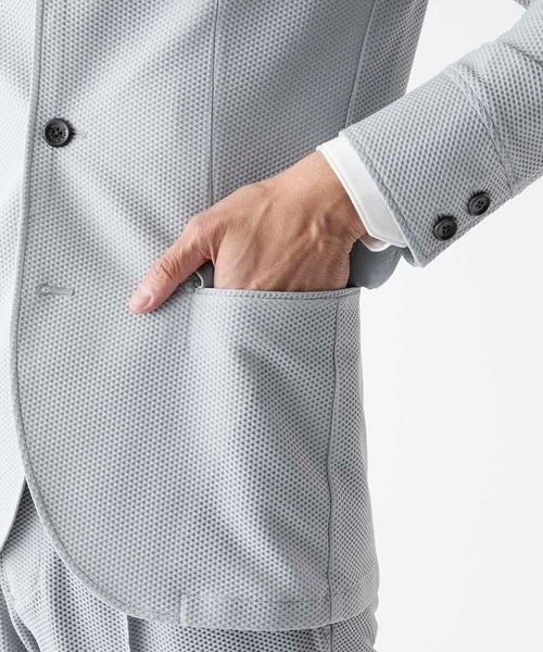 MICHEL KLEIN HOMME (ミッシェルクランオム)の「【セットアップ】ストレッチコンバーチブルジャケット(テーラードジャケット・メンズ・グレー/ネイビー・MEDIUM/LARGE/X-LARGE)」の19枚目の写真