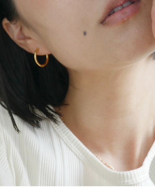 ydotc jewelry(ワイドットシージュエリー)の「【 ydotc jewelry / ワイドットシージュエリー 】 Hoop hoop gold 20 / フープゴールド 20 FCI(ピアス(両耳用)・レディース・ゴールド・FREE)」の1枚目の写真