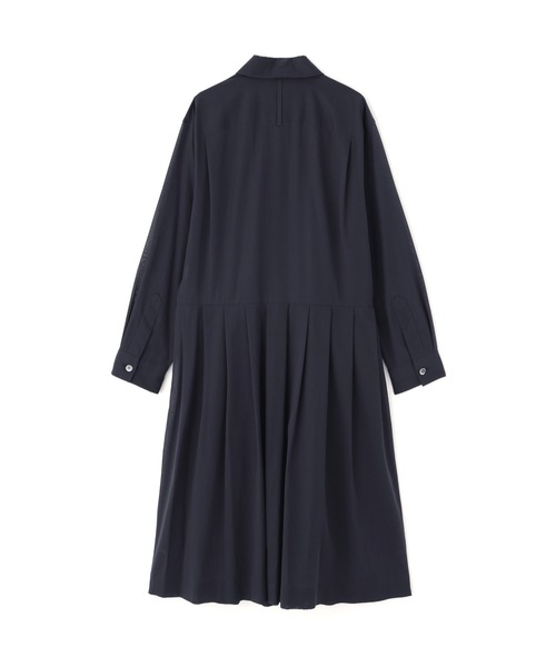 MARGARET HOWELL（マーガレットハウエル）の「SHEER COTTON VOILE（ワンピース・レディース・ダークグレー・1/2）」の4枚目の写真