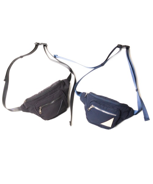 ADAM PATEK(アダムパテック)の「【ADAM PATEK/【Nob】BREATHATEC POCKET BODYBAG(ボディバッグ/ウエストポーチ・メンズ・ブラック/ネイビー・ONESIZE)」の3枚目の写真