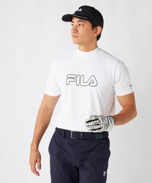 【FILA GOLF:フィラゴルフ】半袖ストレッチモックネックシャツ ゴルフ