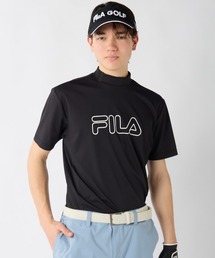 【FILA GOLF:フィラゴルフ】半袖ストレッチモックネックシャツ ゴルフ