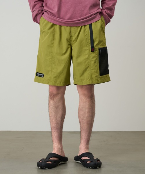 Gramicci（グラミチ）の「GUIDE SHORT / ガイドショーツ Gramicci グラミチ（その他パンツ・メンズ・グリーン系その他/ブルー系その他/ブラック/オレンジ系その他・S/M/L/XL/XXL）」の3枚目の写真