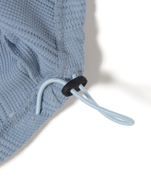 SHIPS Colors（シップス カラーズ）の「SHIPS Colors:〈手洗い可能〉変形ワッフル Vネック プルオーバー（Tシャツ/カットソー・レディース・ライトブルー/ネイビー/オフホワイト・ONE SIZE）」の9枚目の写真