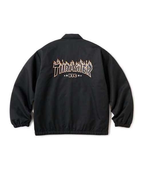 FTC(エフティーシー)の「"FTC x THRASHER" COACH JACKET(ナイロンジャケット・メンズ・ブラック・MEDIUM/SMALL/LARGE/X-LARGE)」の8枚目の写真