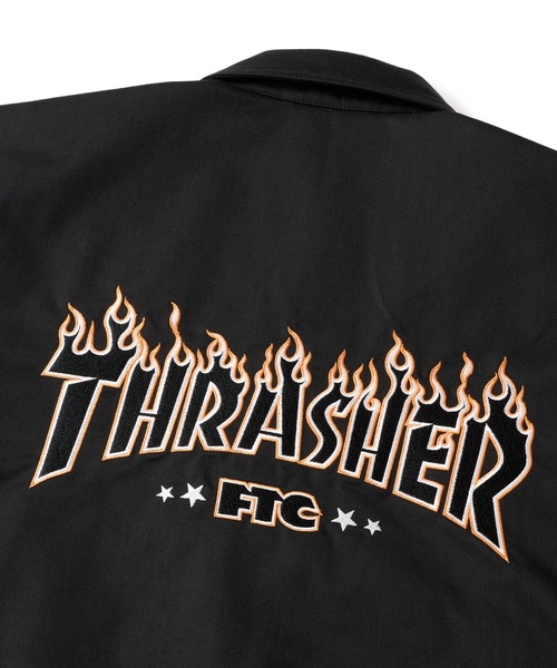 FTC(エフティーシー)の「"FTC x THRASHER" COACH JACKET(ナイロンジャケット・メンズ・ブラック・MEDIUM/SMALL/LARGE/X-LARGE)」の5枚目の写真