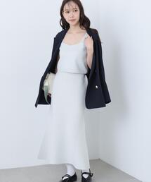 ◆(MFM)ラメビスチェマーメイドニットセットアップ