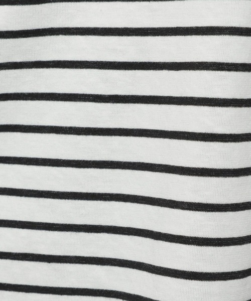 niko and...（ニコアンド）の「シアースラブワイドTシャツ（Tシャツ/カットソー・レディース・ホワイト/オフホワイト/ブラック・LARGE/MEDIUM）」の21枚目の写真