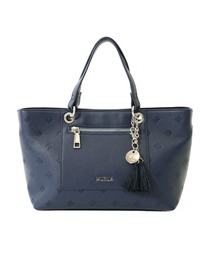 MURUA | 【MURUA/ムルーア】 EMBOSS SERIES　タッセル＆ロゴチャーム付きハンドバッグ(ハンドバッグ)