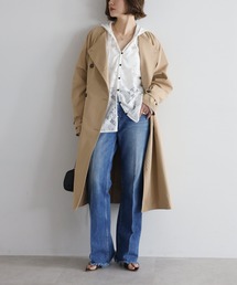 Bonjour Sagan（ボンジュールサガン）の「ツイルノーカラートレンチコート（トレンチコート）」