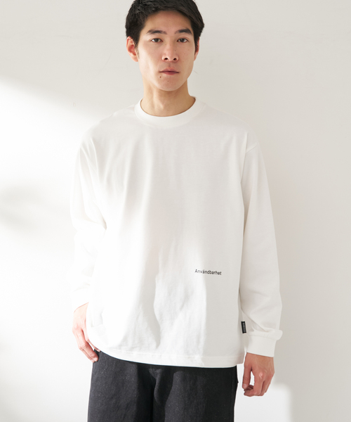 B.C STOCK（ベーセーストック）の「OLIVEDRAB / オリーブドラブ DRAWCODE L/S-Tシャツ（Tシャツ/カットソー・メンズ・ブラック系その他/ホワイト/アイボリー/グリーン・MEDIUM/LARGE/X-LARGE）」の2枚目の写真