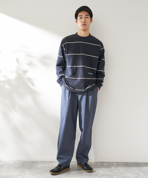 B.C STOCK（ベーセーストック）の「OLIVEDRAB / オリーブドラブ DRAWCODE L/S-Tシャツ（Tシャツ/カットソー・メンズ・ブラック系その他/ホワイト/アイボリー/グリーン・MEDIUM/LARGE/X-LARGE）」の5枚目の写真