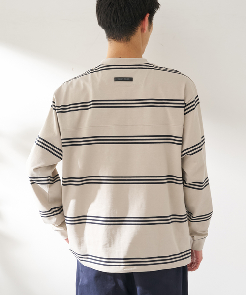 B.C STOCK（ベーセーストック）の「OLIVEDRAB / オリーブドラブ DRAWCODE L/S-Tシャツ（Tシャツ/カットソー・メンズ・ブラック系その他/ホワイト/アイボリー/グリーン・MEDIUM/LARGE/X-LARGE）」の16枚目の写真