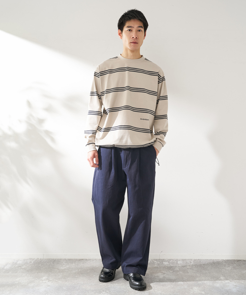 B.C STOCK（ベーセーストック）の「OLIVEDRAB / オリーブドラブ DRAWCODE L/S-Tシャツ（Tシャツ/カットソー・メンズ・ブラック系その他/ホワイト/アイボリー/グリーン・MEDIUM/LARGE/X-LARGE）」の17枚目の写真