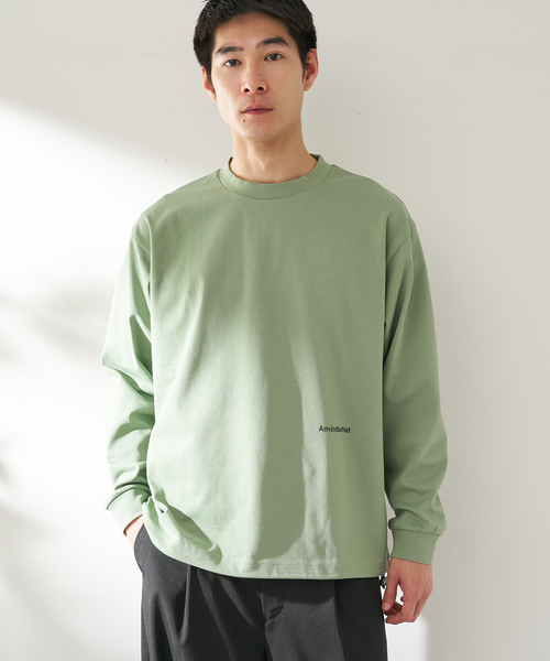 B.C STOCK（ベーセーストック）の「OLIVEDRAB / オリーブドラブ DRAWCODE L/S-Tシャツ（Tシャツ/カットソー・メンズ・ブラック系その他/ホワイト/アイボリー/グリーン・MEDIUM/LARGE/X-LARGE）」の22枚目の写真