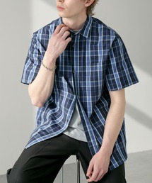 【EASENCE】＜COMFORT EDITシリーズ＞ストライプ/ミニチェック アソート レギュラーカラー半袖シャツ/ 接触冷感・イージーケア・吸水速乾