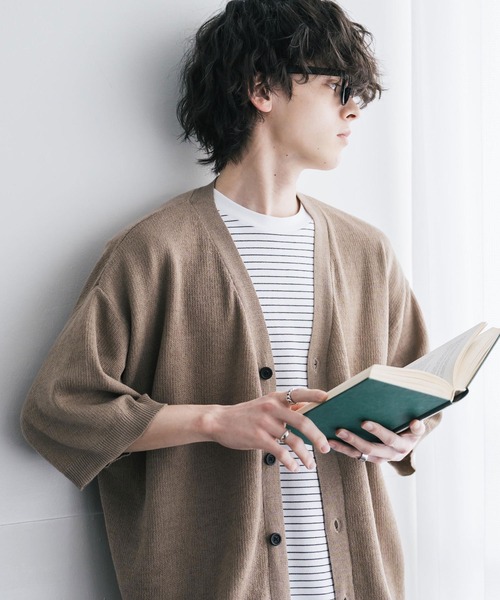 T/C CREW COMPACT CARDIGAN（カーディガン/ボレロ）｜WYM LIDNM