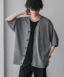 GRANCY】Damage Boucle Knit Cardigan / ダメージデザインブークレ