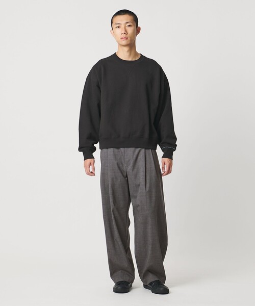 UNITED ARROWS & SONS（ユナイテッドアローズアンドサンズ）の「＜UNITED ARROWS & SONS＞ W/TRO 2P WIDE SLACKS/スラックス（スラックス・メンズ・グレー系・L/M/S/XL）」の3枚目の写真