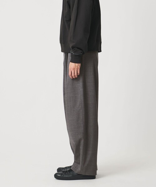 UNITED ARROWS & SONS（ユナイテッドアローズアンドサンズ）の「＜UNITED ARROWS & SONS＞ W/TRO 2P WIDE SLACKS/スラックス（スラックス・メンズ・グレー系・L/M/S/XL）」の5枚目の写真