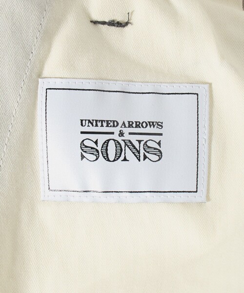 UNITED ARROWS & SONS（ユナイテッドアローズアンドサンズ）の「＜UNITED ARROWS & SONS＞ W/TRO 2P WIDE SLACKS/スラックス（スラックス・メンズ・グレー系・L/M/S/XL）」の16枚目の写真