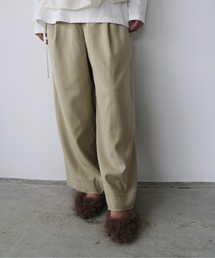 フロントアシメトリ―パンツ
