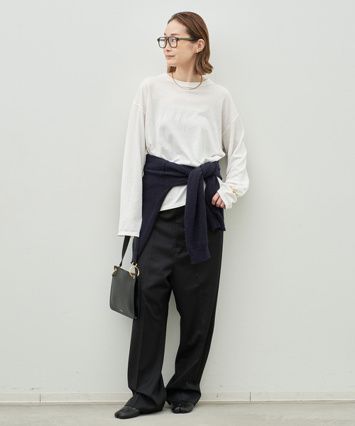 raspail（ラスパイユ）の「【Raspail/ラスパイユ】Longsleeve Cut&Sawn（Tシャツ/カットソー・レディース・ホワイト・FREE）」の3枚目の写真