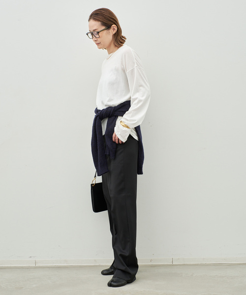 raspail（ラスパイユ）の「【Raspail/ラスパイユ】Longsleeve Cut&Sawn（Tシャツ/カットソー・レディース・ホワイト・FREE）」の5枚目の写真