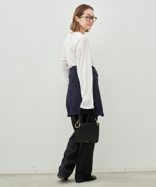 raspail（ラスパイユ）の「【Raspail/ラスパイユ】Longsleeve Cut&Sawn（Tシャツ/カットソー・レディース・ホワイト・FREE）」の6枚目の写真