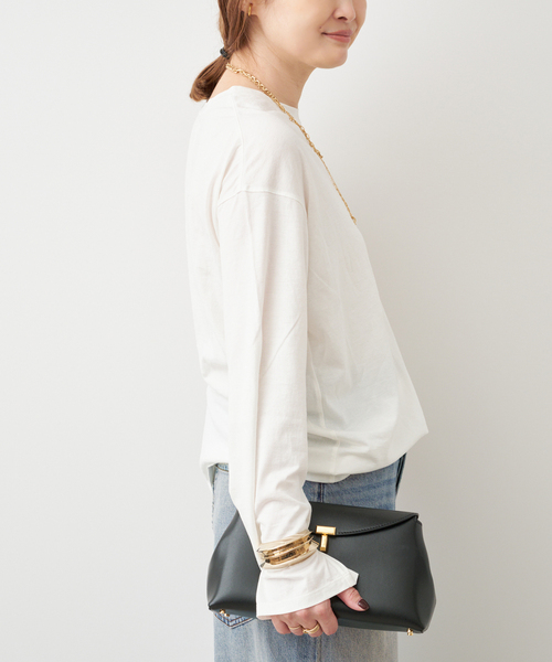 raspail（ラスパイユ）の「【Raspail/ラスパイユ】Longsleeve Cut&Sawn（Tシャツ/カットソー・レディース・ホワイト・FREE）」の9枚目の写真